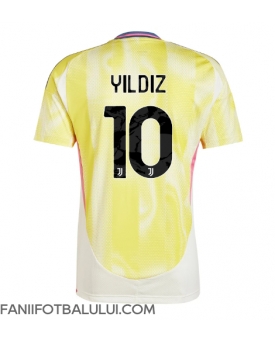 Juventus Kenan Yildiz #10 Tricou Fotbal Replică 2024-25 Barbati Deplasare